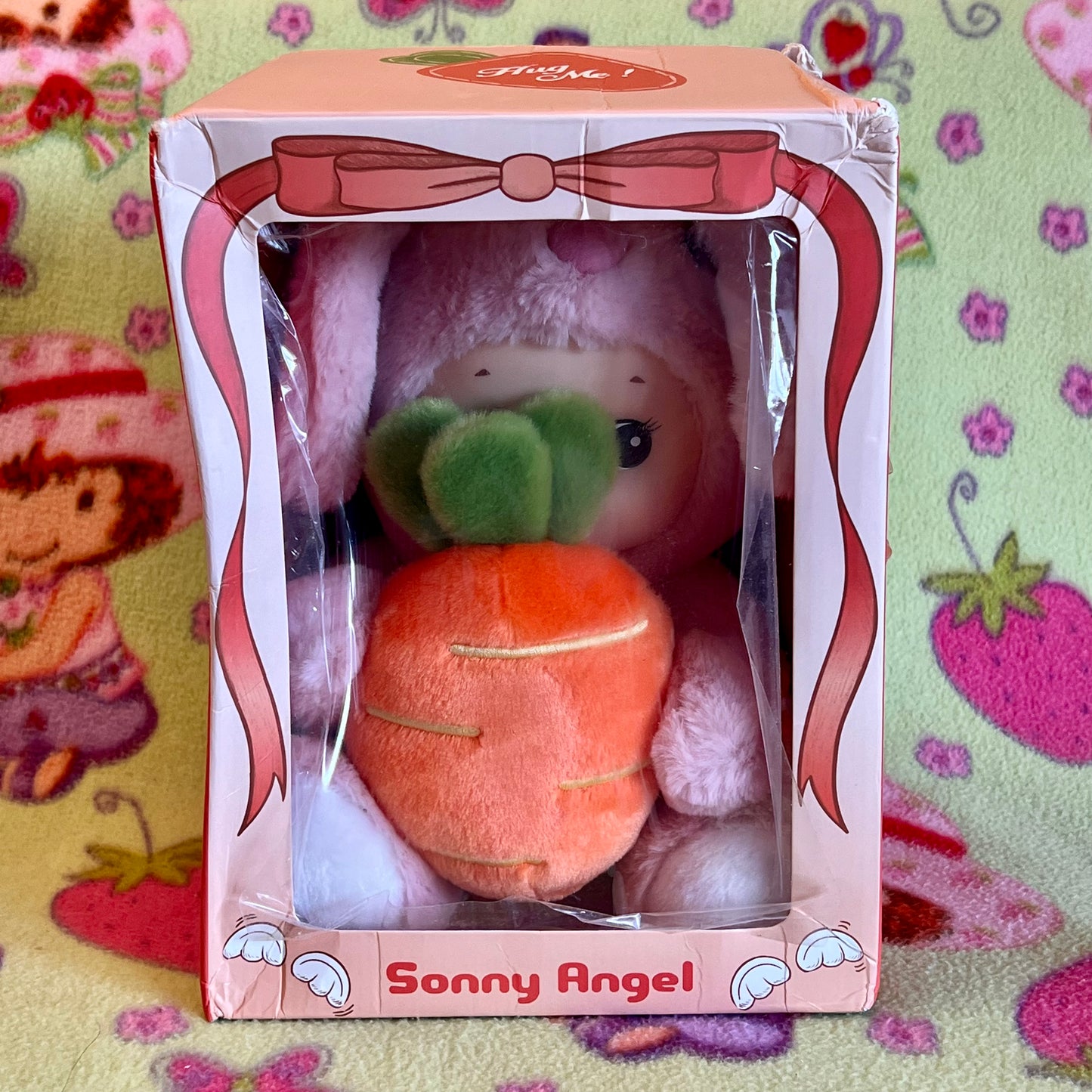 Sonny Angel Pink Cuddly Rabbit Plush