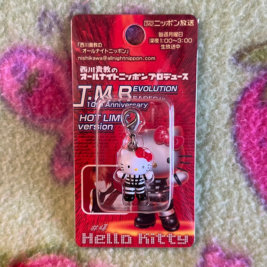 Hello Kitty T.M.Revolution #4 Zipper Phone Charm