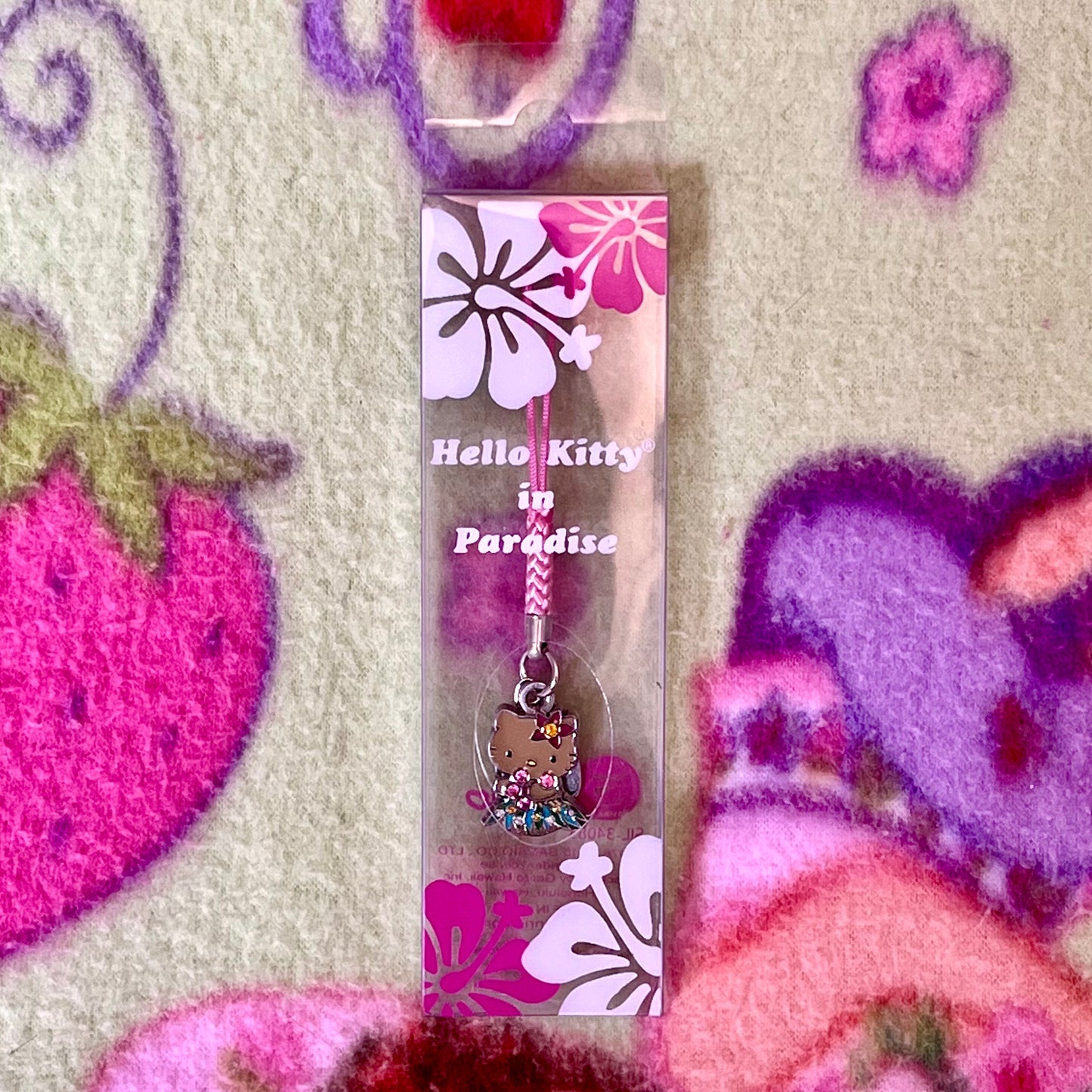 Sanrio Hello Kitty in Paradise Hawaii Phone Charm