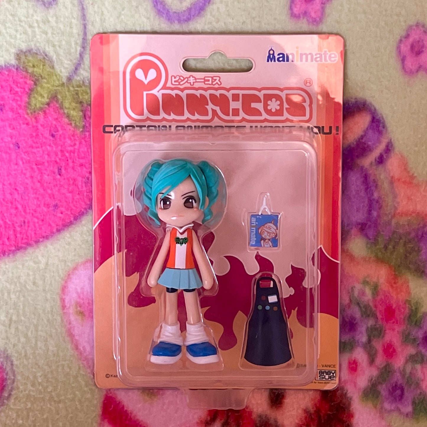 Pinky Street {Pinky:st} Blue Hair Animate Figure