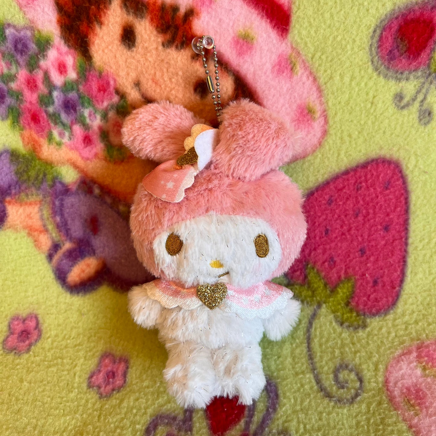 My Melody Sparkle Prize Keychain Plush 6" Sanrio Japan Lottery Plush